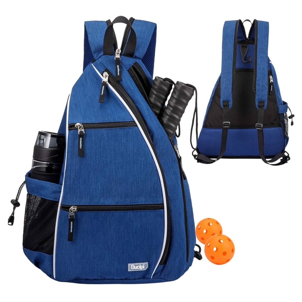 Sucipi Blue Pickleball Slingbag‎ Backpack NWOT